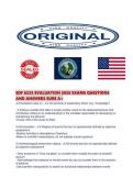 EDF 6225 EVALUATION 2026 EXAMS QUESTIONS AND ANSWERS SURE A&period;pdf