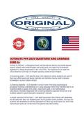 ULTIMATE PPR 2026 QUESTIONS AND ANSWERS SURE A&period;pdf