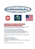 PROMETRIC CAN CORRECT FINAL EXAMS QUESTIONS AND ANSWERS SURE A&period;pdf