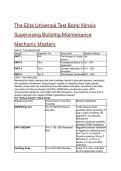 &lbrack;S-Tier&rsqb; Illinois Supervising Building Maintenance Mechanic Exam Prep&colon; 2026&sol;2027 Elite Test Bank & Regulatory Cheat Sheet