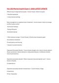 Nur 253 Mental health Exam 3 2026 LATEST UPDATE