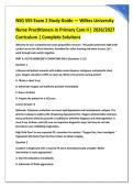 NSG 555 Exam 2 Study Guide &mdash; Wilkes University&NewLine;Nurse Practitioners in Primary Care II &vert; 2026&sol;2027 Curriculum &vert; Complete Solutions