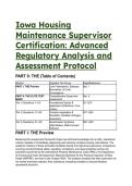 2026&sol;2027 Iowa Housing Maintenance Supervisor Certification&colon; S-Tier Elite Test Bank & Regulatory Mastery