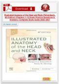 Illustrated Anatomy of the Head and Neck &lpar;Fehrenbach&comma; 6th Edition&rpar; Chapters 1&ndash;12 Exam Practice Questions & Answers &vert; Complete Study Guide 2026&ndash;2027