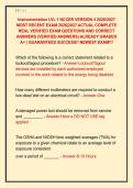 Instrumentation LVL 1 NCCER VERSION 4 2026&sol;2027 &NewLine;MOST RECENT EXAM 2026&vert;2027 ACTUAL COMPLETE &NewLine;REAL VERIFIED EXAM QUESTIONS AND CORRECT &NewLine;ANSWERS &lpar;VERIFIED ANSWERS&rpar; ALREADY GRADED &NewLine;A&plus; &vert; GUARANTEED SUCCESS&excl;&excl; NEWEST EXAM&excl;&excl;&excl;