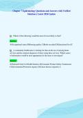 Chapter 7 Epidemiology Questions and Answers with Verified&NewLine;Solutions &vert; Latest 2026 Update