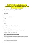NUR 751 Exams Bundle &ndash;Questions and Answers &vert; 2026 Update &vert; 100&percnt; Correct&period;