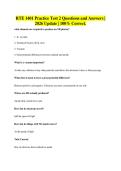 RTE 1401 Practice Test 2 Questions and Answers &vert;&NewLine;2026 Update &vert; 100&percnt; Correct&period;