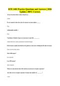 RTE 1401 Practice Questions and Answers &vert; 2026&NewLine;Update &vert; 100&percnt; Correct&period;