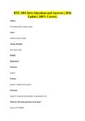 RTE 1401  Exams Bundle &ndash;Questions and Answers &vert; 2026 Update &vert; 100&percnt; Correct&period;