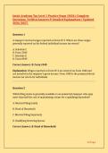 Intuit Academy Tax Level 1 Practice Exam &lpar;2026&rpar;-Complete Questions&comma; Verified Answers & Detailed Explanations &vert; Updated 2026&sol;2027&period; 