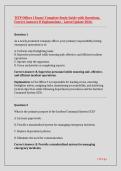 TCFP Officer I Exam &vert; Complete Study Guide with Questions&comma; Correct Answers & Explanations &ndash; Latest Update 2026&period;