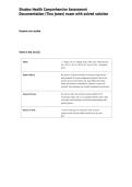 Shadow Health Comprehensive Assessment Documentation &lpar;Tina Jones&rpar; exam with solved solution&NewLine;&NewLine;