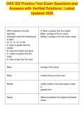 OAE 055 Practice Test Exam Questions and&NewLine;Answers with Verified Solutions &vert; Latest&NewLine;Updated 2026&NewLine;