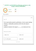 CSA W47&period;1 and CSA W59 Exam Questions and Answers with Complete Solutions UPDATED&excl;&excl;&excl;&excl;&period;
