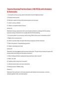 Trauma Nursing Practice Exam &vert; 100 MCQs with Answers & Rationales