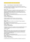  Strategic Management Test Bank&colon; Chapters 1-3 &lpar;True&sol;False & Multiple Choice&rpar;