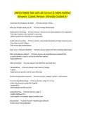 AAFCS TEXES Test with all Correct & 100&percnt; Verified Answers &vert;Latest Version &vert;Already Graded A&plus;