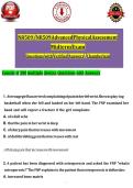 NR509 &sol; NR 509 Midterm Exam&colon; Advanced Physical Assessment Questions and Answers &lpar;2026 &sol; 2027&rpar; &lpar;Verified Answers&rpar;&NewLine;