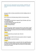 BIOS 251 Exam 2 Practice Exam &vert; Comprehensive Questions & Verified Answers