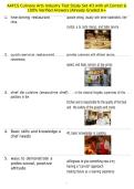 AAFCS Culinary Arts Industry Test Study Set &num;3 with all Correct & 100&percnt; Verified Answers &vert;Already Graded A&plus;