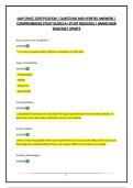 IAAP CPACC CERTIFICATION &vert; QUESTIONS AND VERIFIED ANSWERS &vert; COMPREHENSIVE STUDY GUIDE&vert;A&plus; STUDY RESOURCE &vert; BRAND NEW 2026&sol;2027 UPDATE