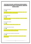 CPACC EXAM STUDY GUIDE &vert; QUESTIONS AND VERIFIED ANSWERS &vert; COMPREHENSIVE STUDY GUIDE&vert;A&plus; STUDY RESOURCE &vert; BRAND NEW 2026&sol;2027 UPDATE