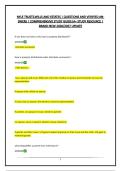 NYLE TRUSTS&comma;WILLS AND ESTATES &vert; QUESTIONS AND VERIFIED ANSWERS &vert; COMPREHENSIVE STUDY GUIDE&vert;A&plus; STUDY RESOURCE &vert; BRAND NEW 2026&sol;2027 UPDATE