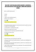 NYLE PREP &vert; QUESTIONS AND VERIFIED ANSWERS &vert; COMPREHENSIVE STUDY GUIDE&vert;A&plus; STUDY RESOURCE &vert; BRAND NEW 2026&sol;2027 UPDATE