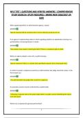 NYLE TEST &vert; QUESTIONS AND VERIFIED ANSWERS &vert; COMPREHENSIVE STUDY GUIDE&vert;A&plus; STUDY RESOURCE &vert; BRAND NEW 2026&sol;2027 UPDATE