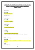 NYSTCE CST MATH &vert; QUESTIONS AND VERIFIED ANSWERS &vert; COMPREHENSIVE STUDY GUIDE&vert;A&plus; STUDY RESOURCE &vert; BRAND NEW 2026&sol;2027 UPDATE