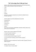 TSA Technology Bowl Ultimate Exam