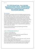 NYC DMV Permit Exam &ndash; New York State &NewLine;Department of Motor Vehicles &ndash; 2026&sol;2027 Edition &NewLine;&lpar;450 Questions&rpar; Comprehensive Preparation for &NewLine;Driver Permit Applicants 