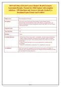BSN 425 Pain &lpar;Edward Carter&rpar; Shadow Health Scenario&NewLine;Assessment Results &vert; Turned In &vert; 2026 Update with complete&NewLine;solutions - 199 Questions and Answers Already Graded A&plus;&NewLine;Premium Exam Tested And Verified