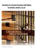 Test Bank For Criminal Investigation 13th Edition &NewLine;by Swanson&comma; Chapter 1 to 22