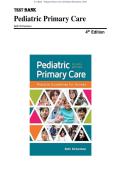 Test Bank - Pediatric Primary Care 4th Edition by Beth Richardson&semi; 978-1284149425 Chapter 1-36 Complete Guide&period;