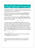 FIBA AGENT TEST EXAM Latest Question and&NewLine;Answer &vert; 100&percnt; Correct Solutions &vert; Grade A&plus;