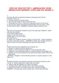 First Aid Practice Test 3 &ndash; American Red Cross Study Guide&comma; American Red Cross Latest Reviewed Edition &lpar;2026&rpar;