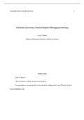 COUC 604 Suicide Risk Intervention Paper &vert; 2026 Update with complete solutions&period;