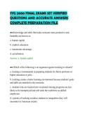 SYG 2000 FINAL EXAM UPDATED ACTUAL &NewLine;QUESTIONS AND CORRECT ANSWERS &NewLine;COMPLETE STUDY GUIDE 