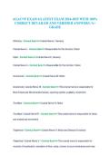 AGACNP Exam Study Guide &vert; Adult-Gerontology Acute Care Nurse Practitioner Complete Review&comma; Practice Questions & Rationales