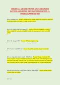 TAMU BIO 111 LAB EXAM 2 REVIEW LATEST 2026 UPDATED &NewLine;QUESTIONS AND VERIFIED 100&percnt; SOLUTIONS &lpar;2026&sol;2027&rpar; &vert;A&plus; &NewLine;GRADED &vert;GUARANTEED PASS 