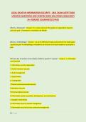 LEGAL ISSUES IN INFORMATION SECURITY - C841 EXAM LATEST 2026 &NewLine;UPDATED QUESTIONS AND VERIFIED 100&percnt; SOLUTIONS &lpar;2026&sol;2027&rpar; &NewLine;&vert;A&plus; GRADED &vert;GUARANTEED PASS 