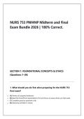 NURS 5432 University Of Texas -&NewLine;Arlington -Nurs 5432 module 4&colon; men's &NewLine;health and STDs Questions With &NewLine;Complete Solutions