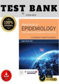 Complete Test Bank for Principles of Epidemiology for Advanced Nursing Practice&comma; 1st Edition by Beth &vert; All 11 Chapters Fully Covered With Rationales&period;