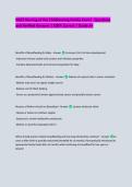 NACE Nursing of the Childbearing Family Exam&vert; Questions and Verified Answers &vert; 100&percnt; Correct &vert; Grade A&plus;