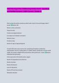 NACE Nursing of the Childbearing Family Exam&vert; Questions and Verified Answers &vert; 100&percnt; Correct &vert; Grade A&plus;