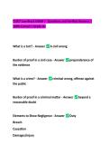 CLEET Law Block EXAM &vert; Questions and Verified Answers &vert; 100&percnt; Correct &vert; Grade A&plus;