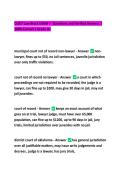 CLEET Law Block EXAM &vert; Questions and Verified Answers &vert; 100&percnt; Correct &vert; Grade A&plus;