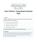 Exam 2 - NR324 &sol; NR 324 &lpar;Latest 2026&sol; 2027&rpar; &colon; Adult Health I - Chamberlain